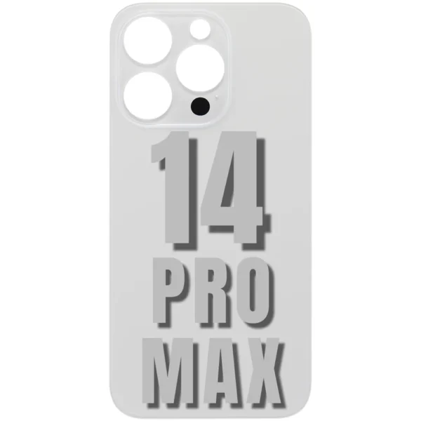 iPhone 14 Pro Max Bigger Camera Hole Back Glass Replacement (All Color) - Image 2